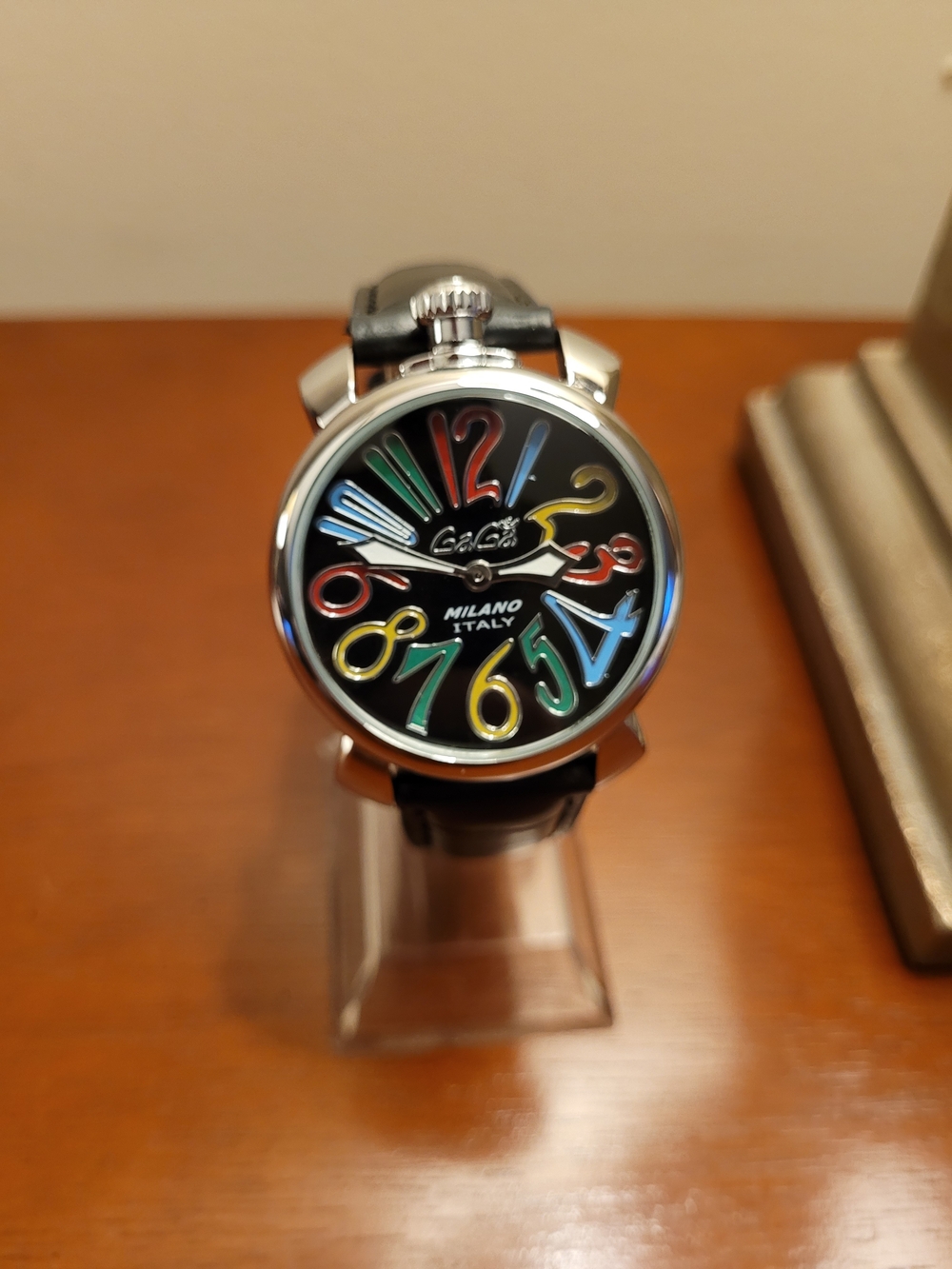 Brand New Black Rare 2025 GaGa Milano Italian 40MM Women's Watch